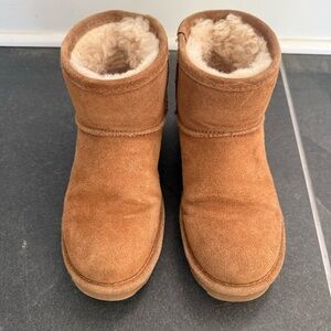 BearPaw Tan Ankle Boots